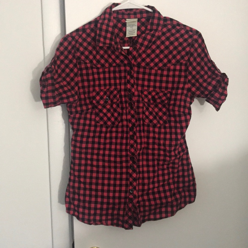 Buffalo print dress shirt